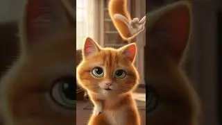When the Cheeseburger Beat Drops 🍔🐱💃 | Ginger Kitten Dance #shorts
