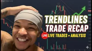 trendlines + trade recap ( I made $600 in 10 mintues!)