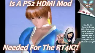 Для PS2 не нужен мод HDMI с RetroTink 4K!