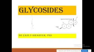 Introduction to Glycosides