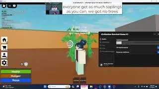 CIVILIZATION SURVIVAL GAME SCRIPT [In comments and description!]