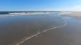 Brigantine Beach,  Brigantine NJ - Relaxing 4K video