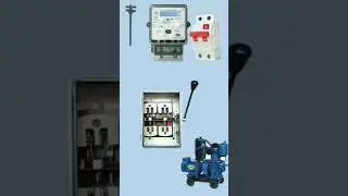 changeover connection in 3D animation in Hindi #electric #electrical #mcb #electronic #house #how