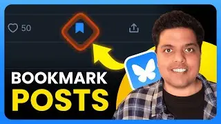 How To Bookmark Posts on Bluesky Social | Full Guide