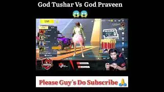 😱god Thusar op Vs god Praveen YT 😱 God Thusar op clutch god Thusar op highlights#shorts#pubglite