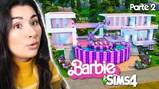 INTERNI per la CASA DEI SOGNI DI BARBIE | Building NO CC | The Sims 4 - parte 2/2