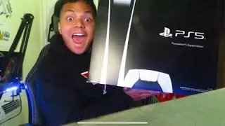 Digital PS5 Unboxing!!! SOLD OUT (NOT CLICKBAIT) From AMAZON ON LAUNCH DAY!!
