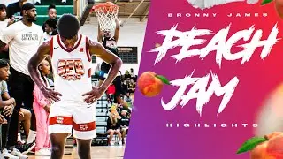 Bronny James Peach Jam EYBL Highlights 🍑