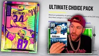 I HAVE TO BEAT 99 PARAYKO TO OPEN THE ULTIMATE CHOICE PACK! | NHL 22 GAMEPLAY + CHOICE PACK