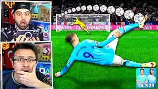 HAALAND UÇAN VOLE GOL ! FRİKİK GOL ! KAPIŞMA DREAM LEAGUE SOCCER 2023 !