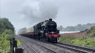 45231 sounding FANTASTIC in 3 LOCATIONS on The Fellsman. Black 5 Sherwood Forrester. 2/8/23