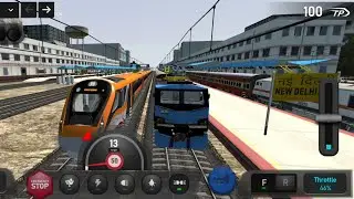 Vande Bharat Express Journey From New Delhi To Mathura #train #expresstrain #subscribe 