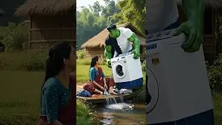 Hulk brought his mother a bassing machine #aishorts #hulk