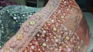 Offer  Embroidery Saree 1000/- , WhatsApp for Order +919327507276