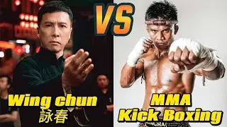 Wing chun VS MMA- Kick Boxing [Combate Real]
