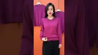 #New Women's #Clothing for Middle-Aged and Elderly Women #Knitwear #Want