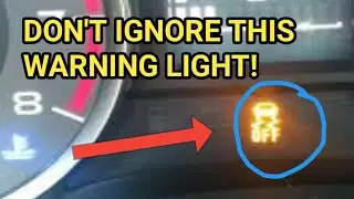 Что означает индикатор системы контроля тяги? Не игнорируйте это!