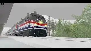 ROBLOX Railfanning at Selma, NC S58E70: Amtrak Carolinian