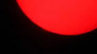Sun today in H-alpha via Coronado PST