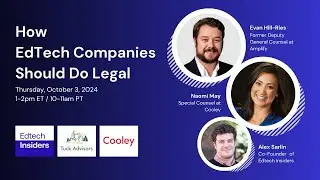 How EdTech Companies Should Do Legal