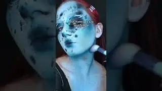 goddess makeup look #shorts #scarymakeup #goddessmakeup #shortsmakeup #facepaint