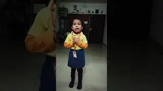Save Girl Child Recitation competition by kids