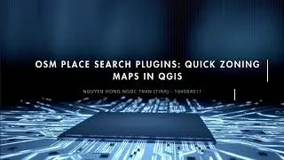 OSM PLACE SEARCH plugins: Quick Zoning Maps IN QGIS