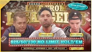 $25/50/100 w/ Johnnie Vibes, Marc Goone, Francisco, GT & Henry - Commentary by David Tuchman
