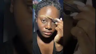 HOW TO FAKE BLONDE EYEBROWS!! 👱🏿&zwj;♀️🫶🏿