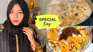 Grocery Shopping - Visit To Mamu's House - Pulao - Chicken Corn Soup - Fruit Chaat - Family Vlog
