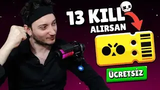 🔴ABONE OL! + ODAYA GEL! + 14 KILL AL VE PASS KAZAN! #brawlstars