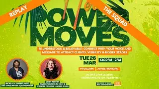 Master Your Voice Her Power Moves Masterclass with Cindy Ashton