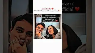Ayra's birthday wishes from MZHT cast ❤✨#love #haniaamir #trending #viralshorts #bilalabbas #edit#yt