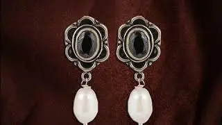 Bohemian Handcrafted Silver Jewellery | Earrings for Girls Online -Silver with SABI