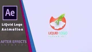 Create Liquid Logo Animation - After Effects Tutorial