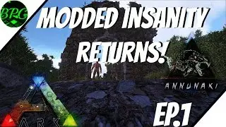 EP. 1 l THIS MOD IS CRAZY! l Modded Ark Survival evolved Gameplay