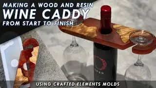Wine Caddy Silicone Molds - How To Make A Resin & Wood Wine Caddy With Crafted Elements Molds