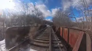 Insta 360 Snow Ride in New Jersey Trail System, Street Legal, Rocks, Hills, Mud