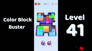 Color Block Buster Level 41 🧩 | Relaxing Block Puzzle Game | No Timer No Stress