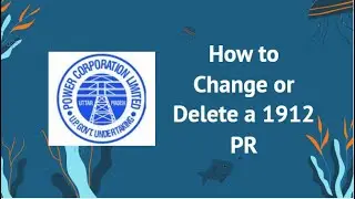 How to Change or Delete a 1912 PR. Complete Tutorial