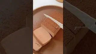 Puding susu coklat simple cuma 2 bahan tanpa cetakan🤎🤍 #shorts