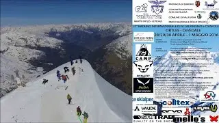 RUDUNO ORTLES CEVEDALE 2016 SCI ALPINISMO CIASPOLE CAI VALFURVA