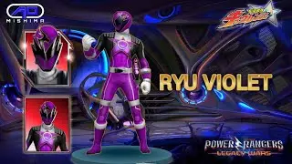 Ryu Violet (Kyuranger) with Character Card