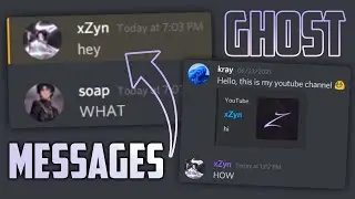 Discord *GHOST* Messages! (8 tricks)