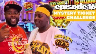 Episode 16 - MYSTERY TICKET Challenge | Does RANDOM Money In = BIG MONEY OUT?!?! 🎰💰