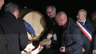 Beaujolais nouveau: le village de Beaujeu c&eacute;l&egrave;bre le cru 2021 | AFP