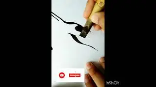 #Gohar name calligraphy✍🏻🎨🧡#shorts