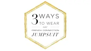 3 ways to wear a jumpsuit! Girly, Date Night, and for work!