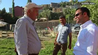 Şemdinli kaymakamı Muhammet Fuat T&uuml;rkman &ccedil;alışmaları denetledi