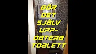 Nytt tvättställ och badrumsskåp i lilla toaletten